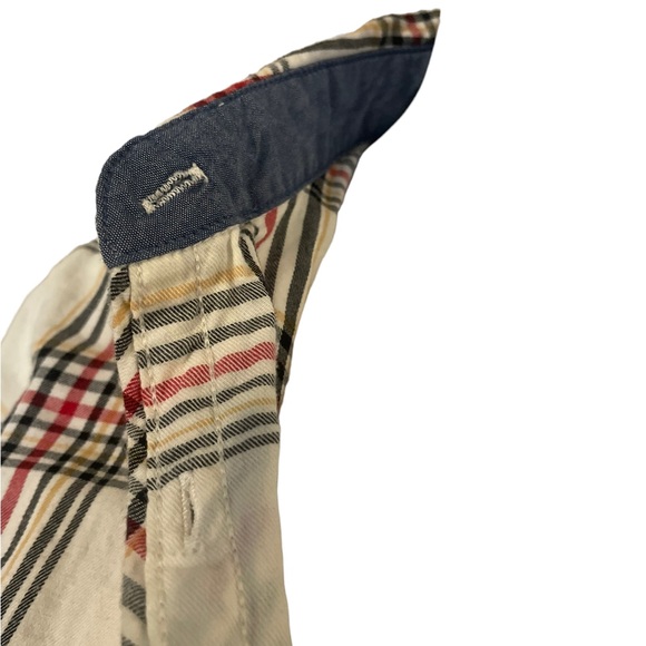 Izod women’s size medium button-down shirt plaid - Picture 9 of 11